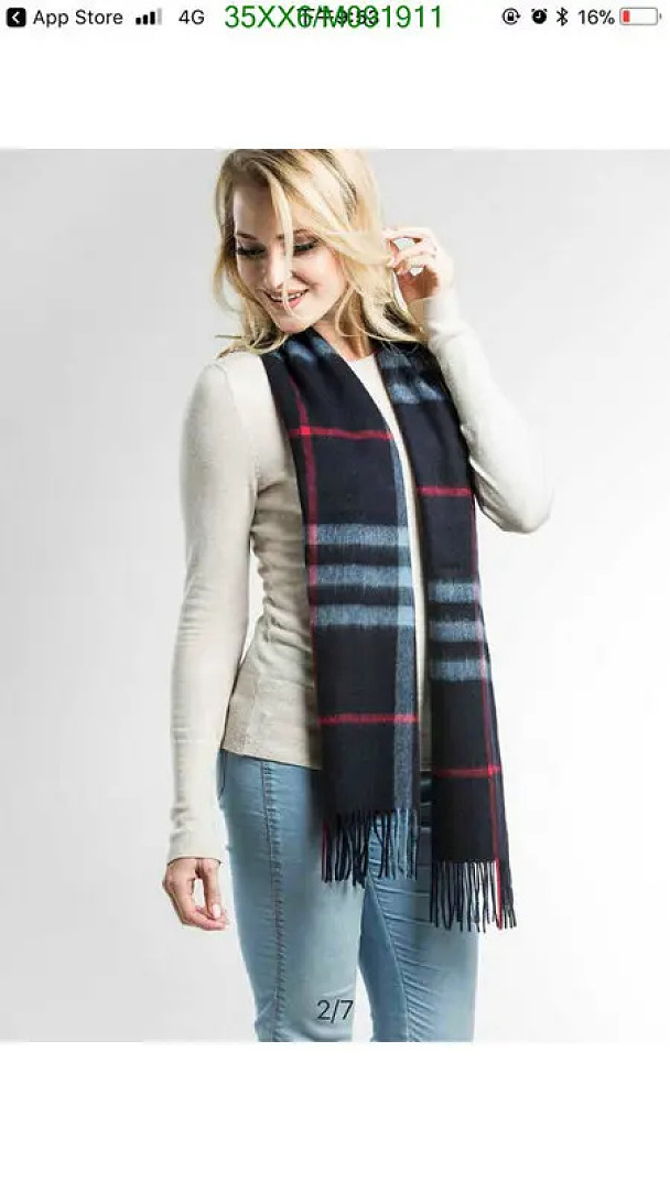Burberry-Scarves Code: M091911 $:35USD