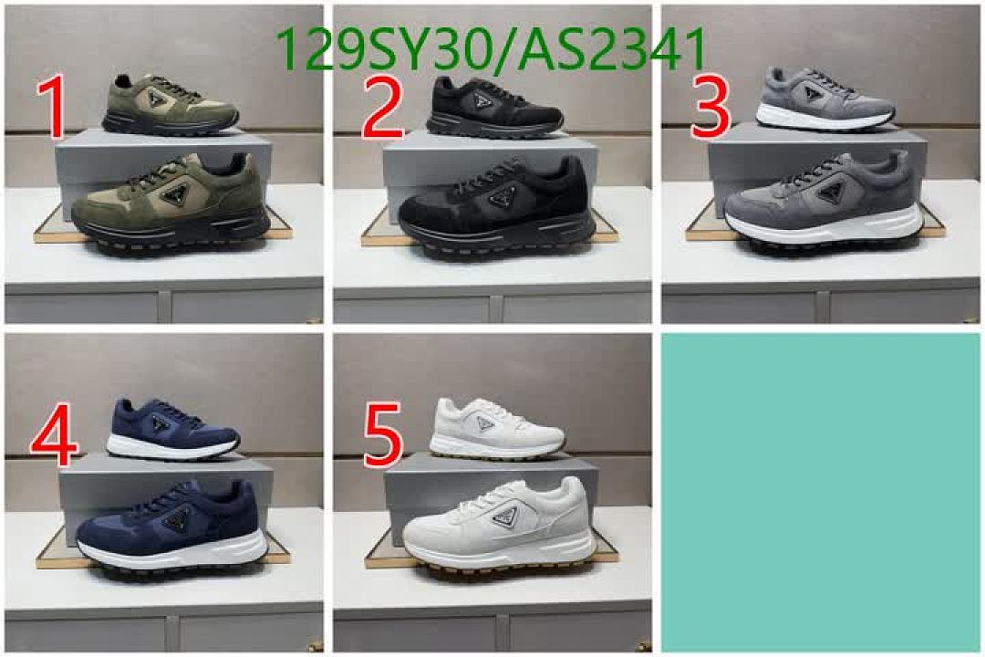 Prada-Men shoes Code: AS2341 $: 129USD