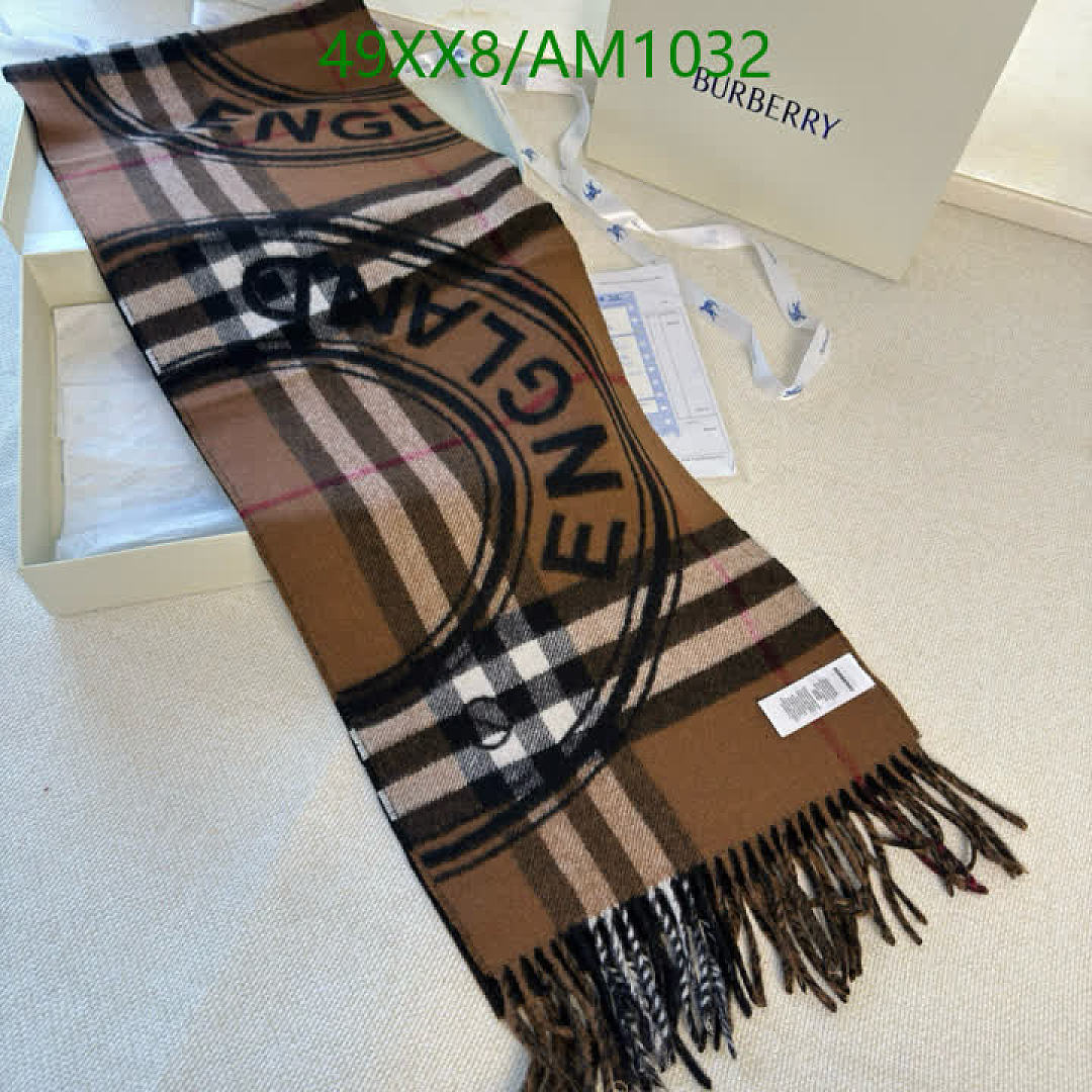 Burberry-Scarves Code: AM1032 $: 49USD