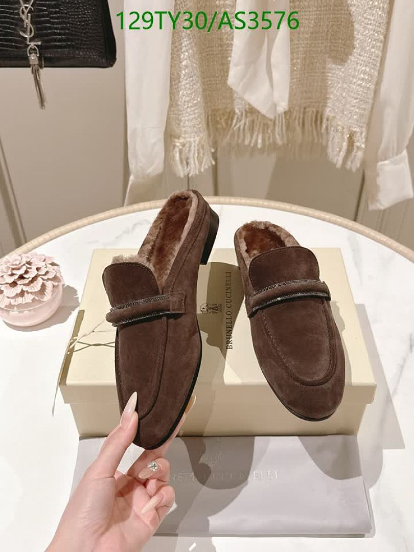 Brunello Cucinelli-Women Shoes Code: AS3576 $: 129USD