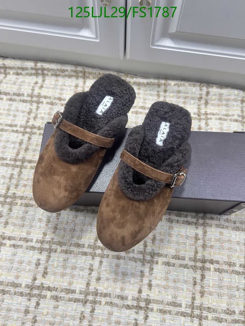 Alaia-Women Shoes Code: FS1787 $: 125USD