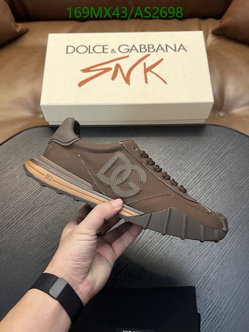 D&G-Men shoes Code: AS2698 $: 169USD
