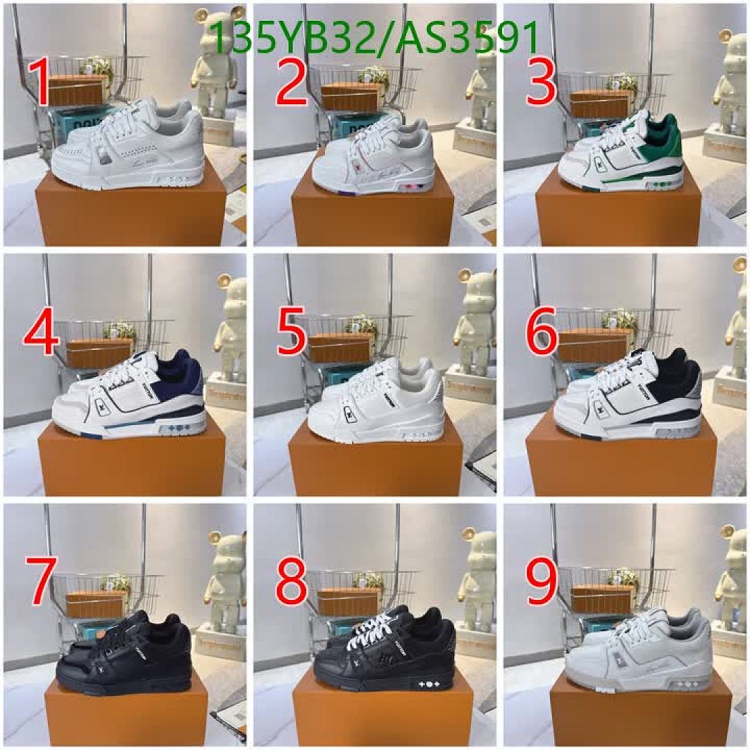 LV-Men shoes Code: AS3591 $: 135USD