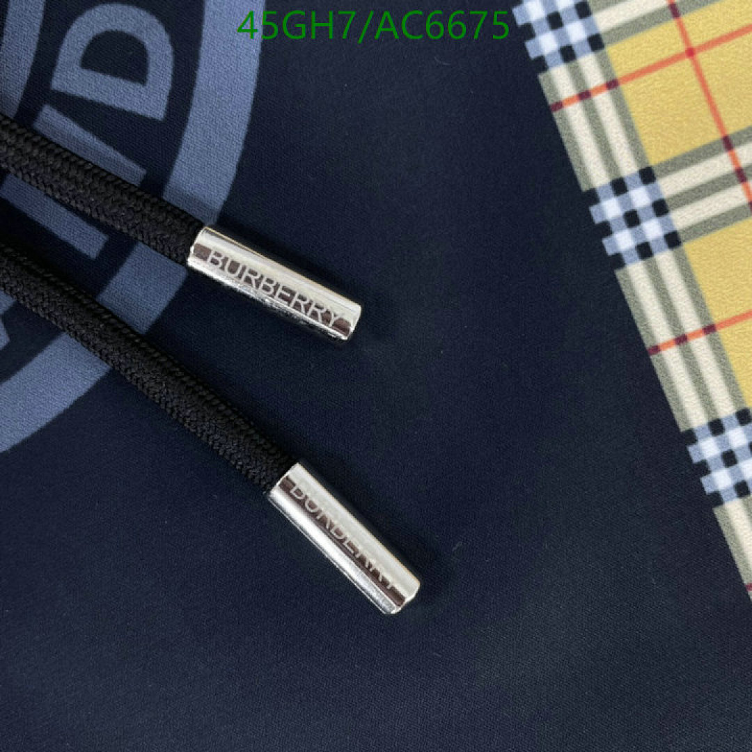 Burberry-Clothing Code: AC6675 $: 45USD