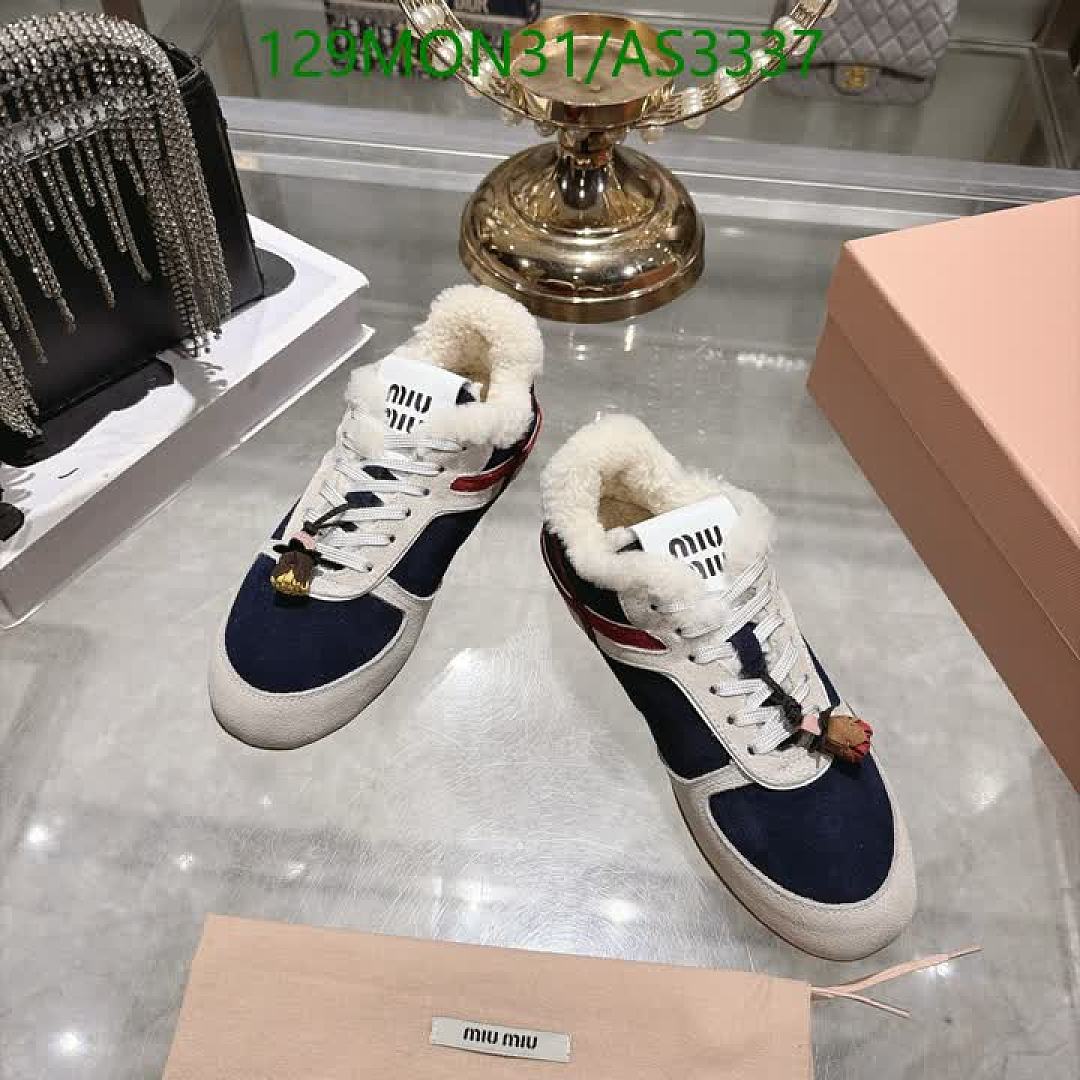 Miu Miu-Women Shoes Code: AS3337 $: 129USD