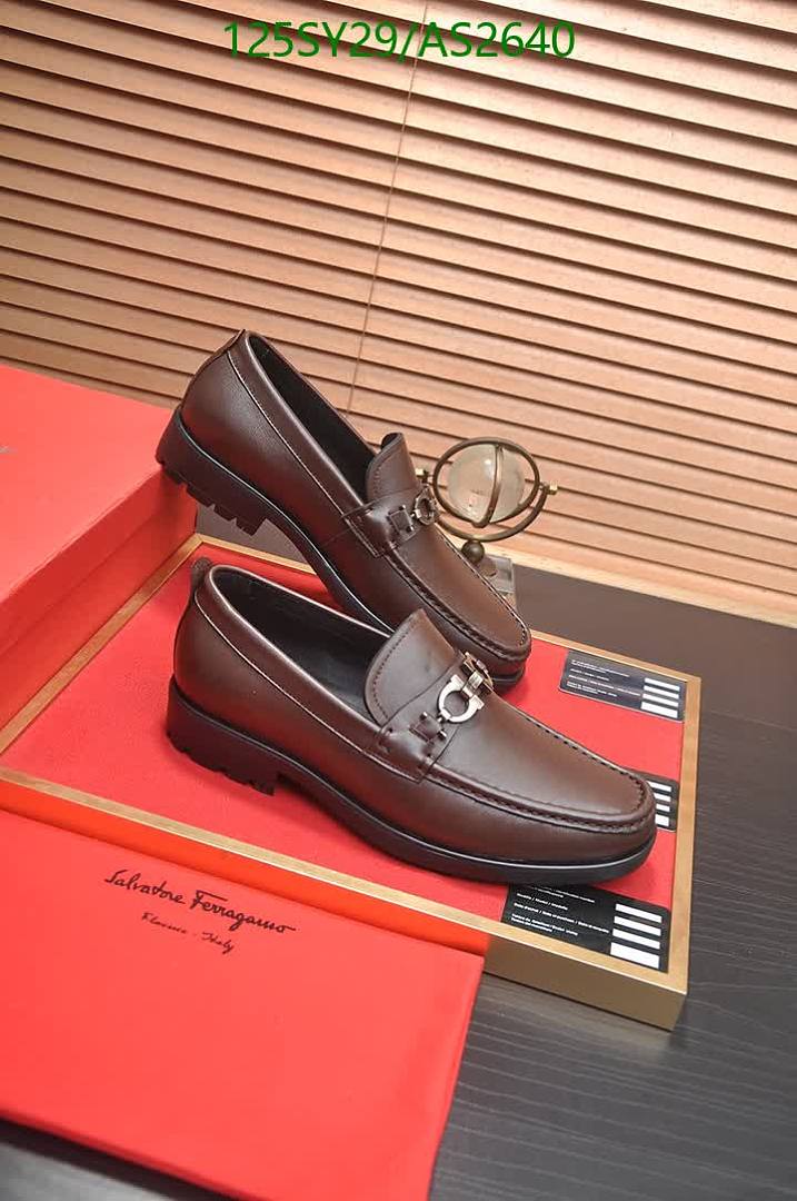 Ferragamo-Men shoes Code: AS2640 $: 125USD