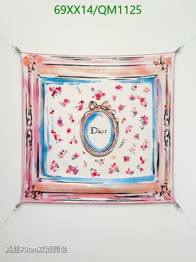 Dior-Scarves Code: QM1125 $: 69USD