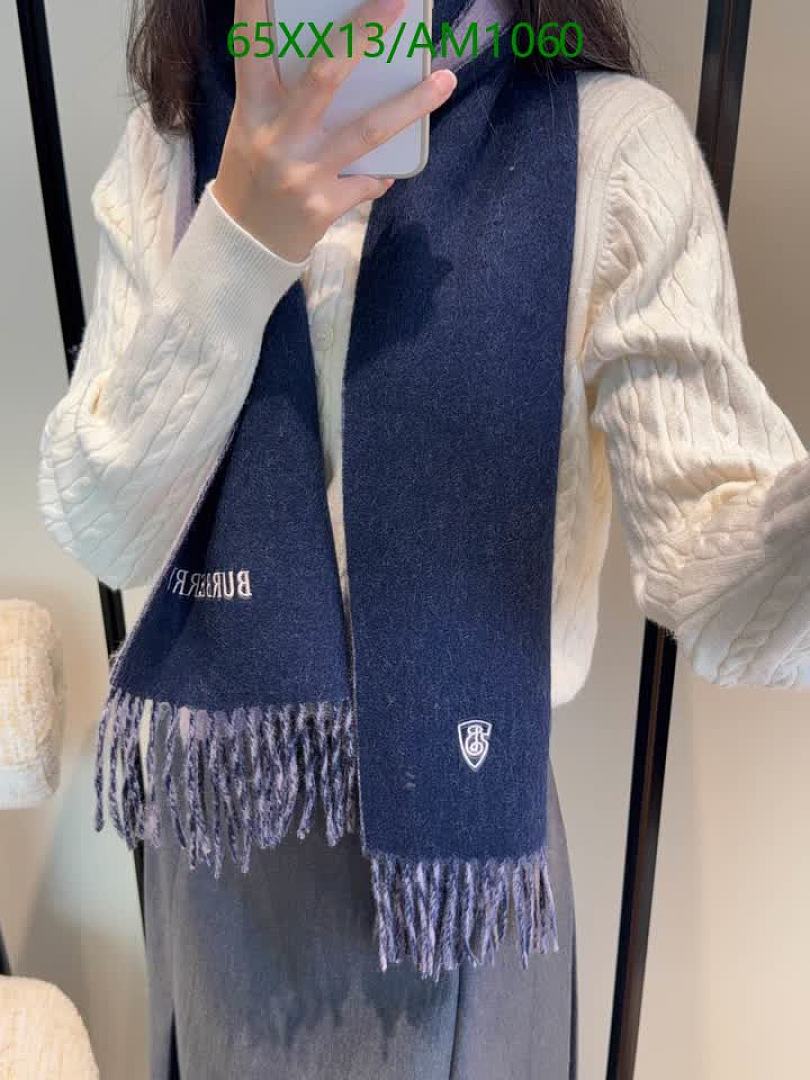 Burberry-Scarves Code: AM1060 $: 65USD
