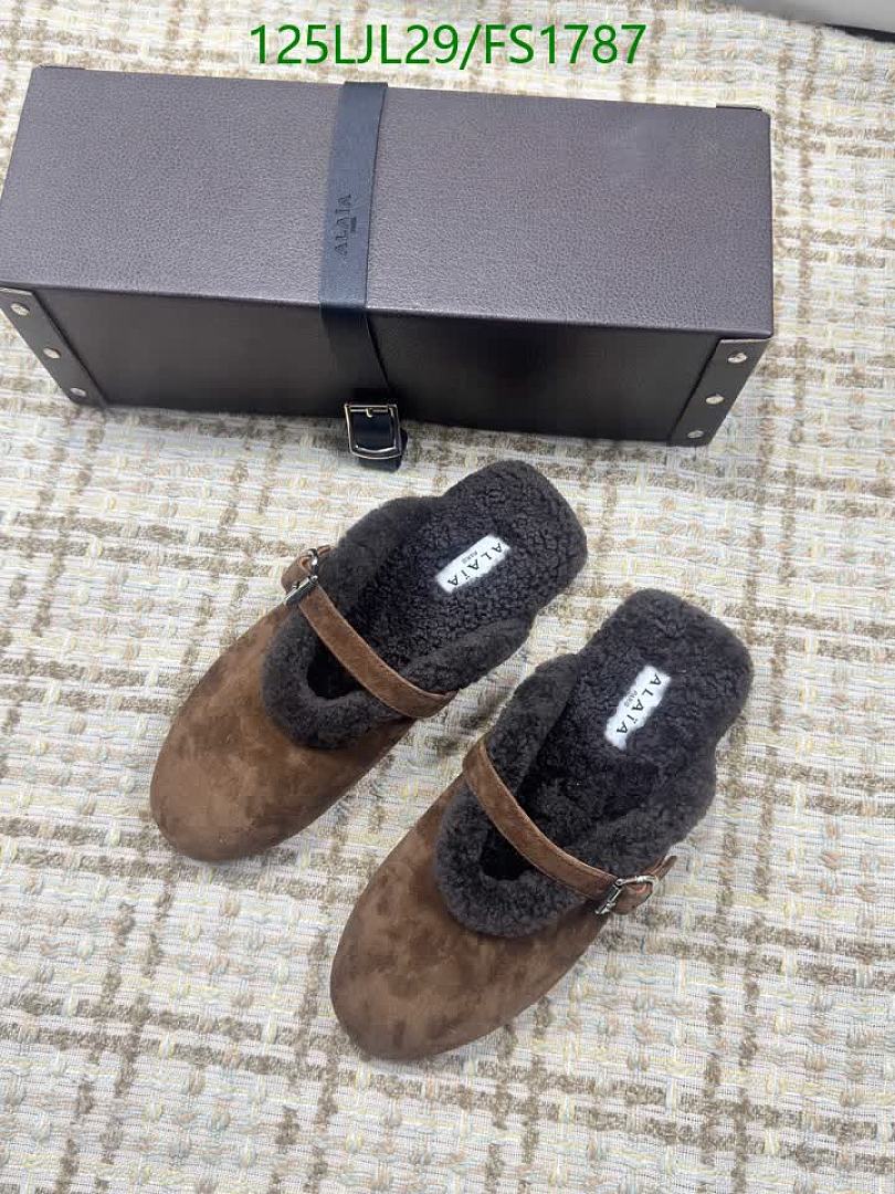 Alaia-Women Shoes Code: FS1787 $: 125USD