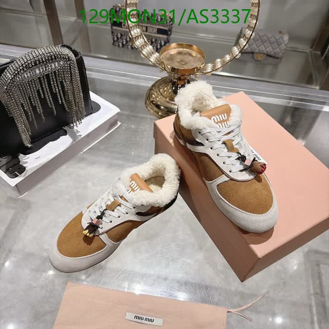 Miu Miu-Women Shoes Code: AS3337 $: 129USD