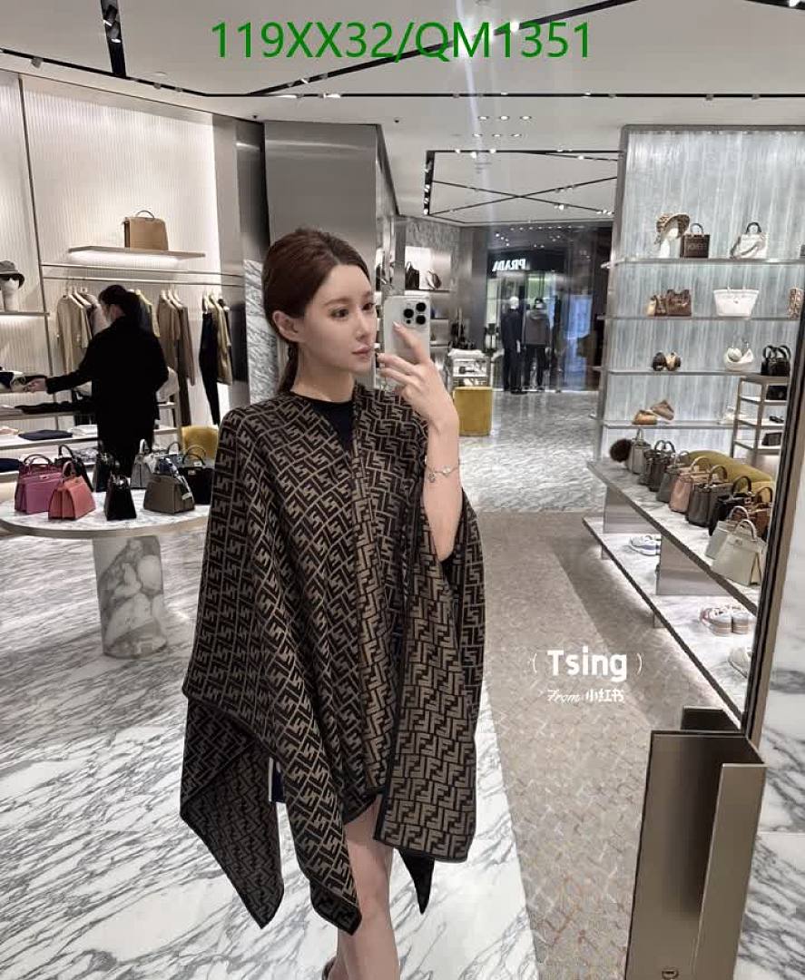 Fendi-Scarves Code: QM1351 $: 119USD