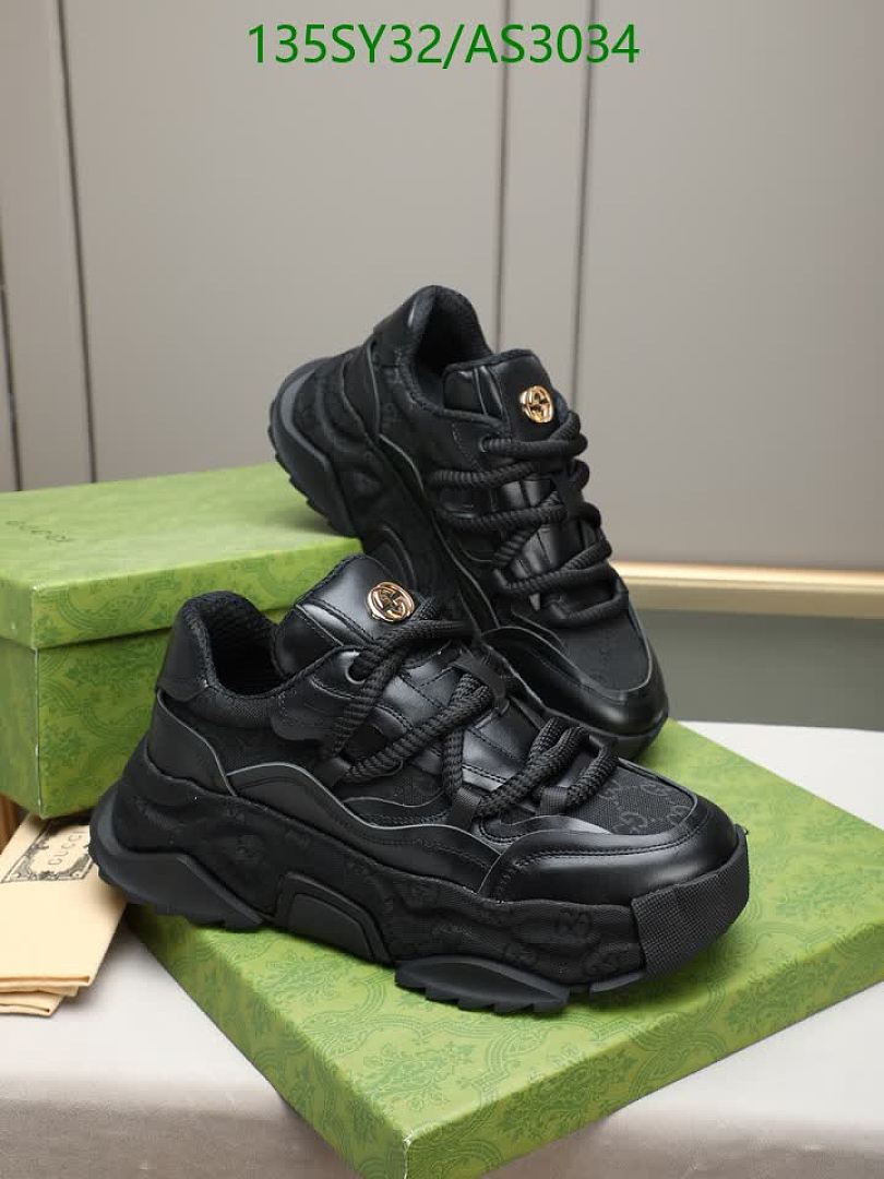 Gucci-Men shoes Code: AS3034 $: 135USD