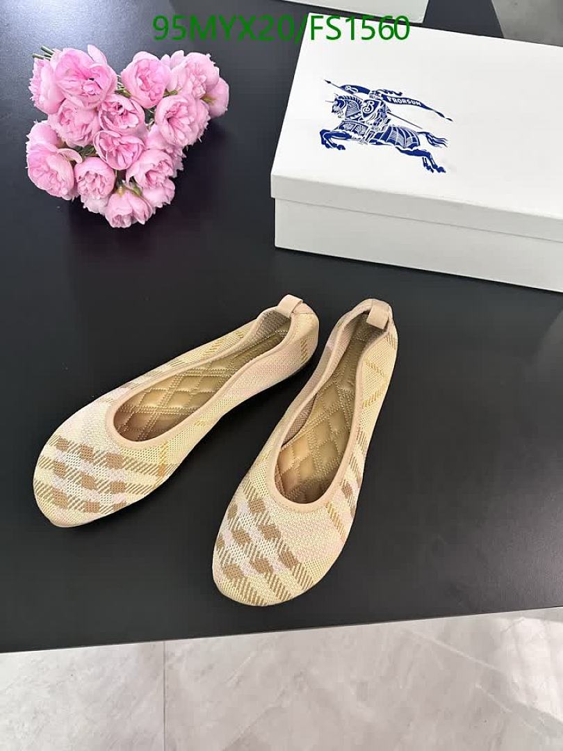 Burberry-Women Shoes Code: FS1560 $: 95USD