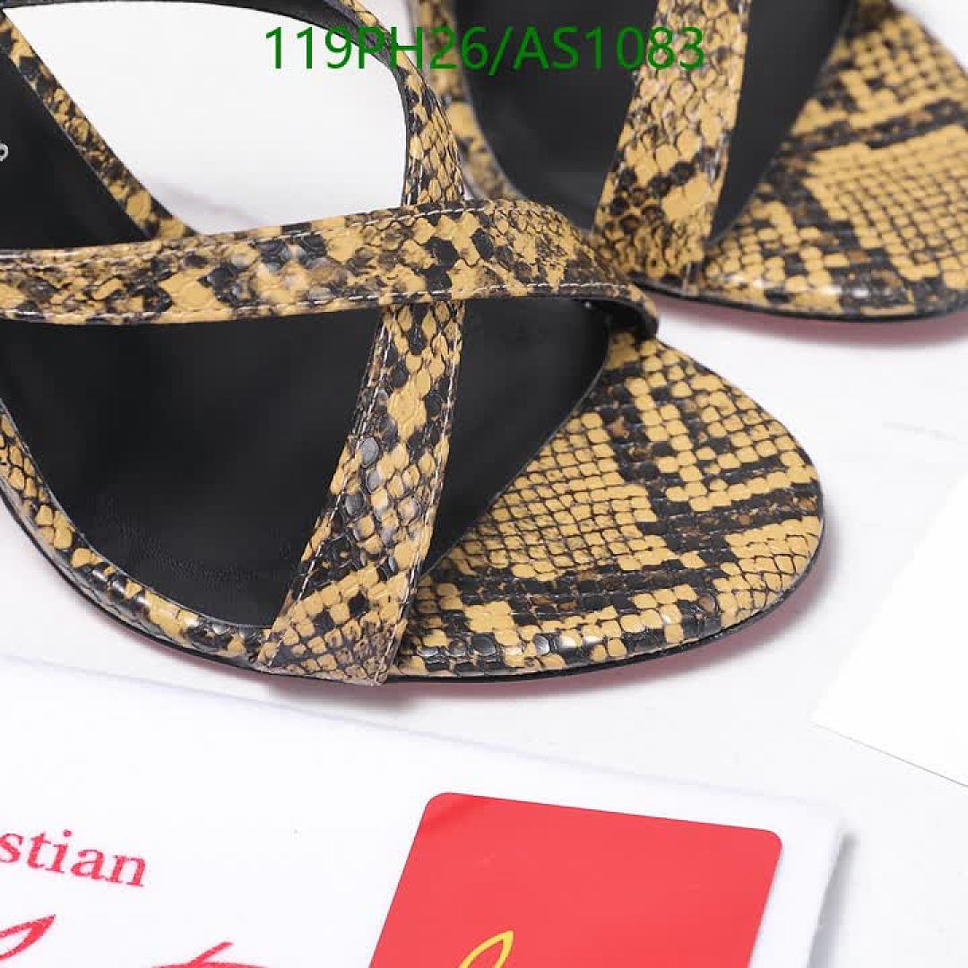 Christian Louboutin-Women Shoes Code: AS1083 $: 119USD