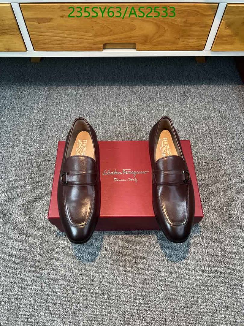 Ferragamo-Men shoes Code: AS2533 $: 235USD
