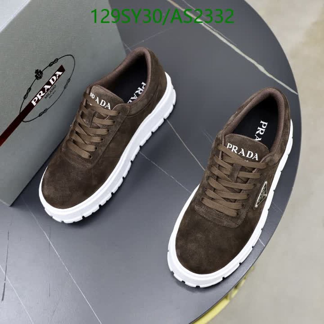 Prada-Men shoes Code: AS2332 $: 129USD