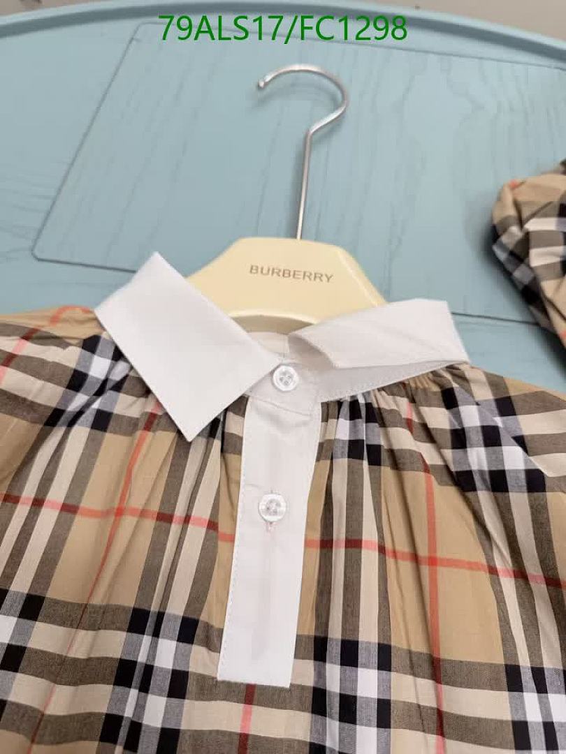 Burberry-Clothing（Kids） Code: FC1298 $: 79USD