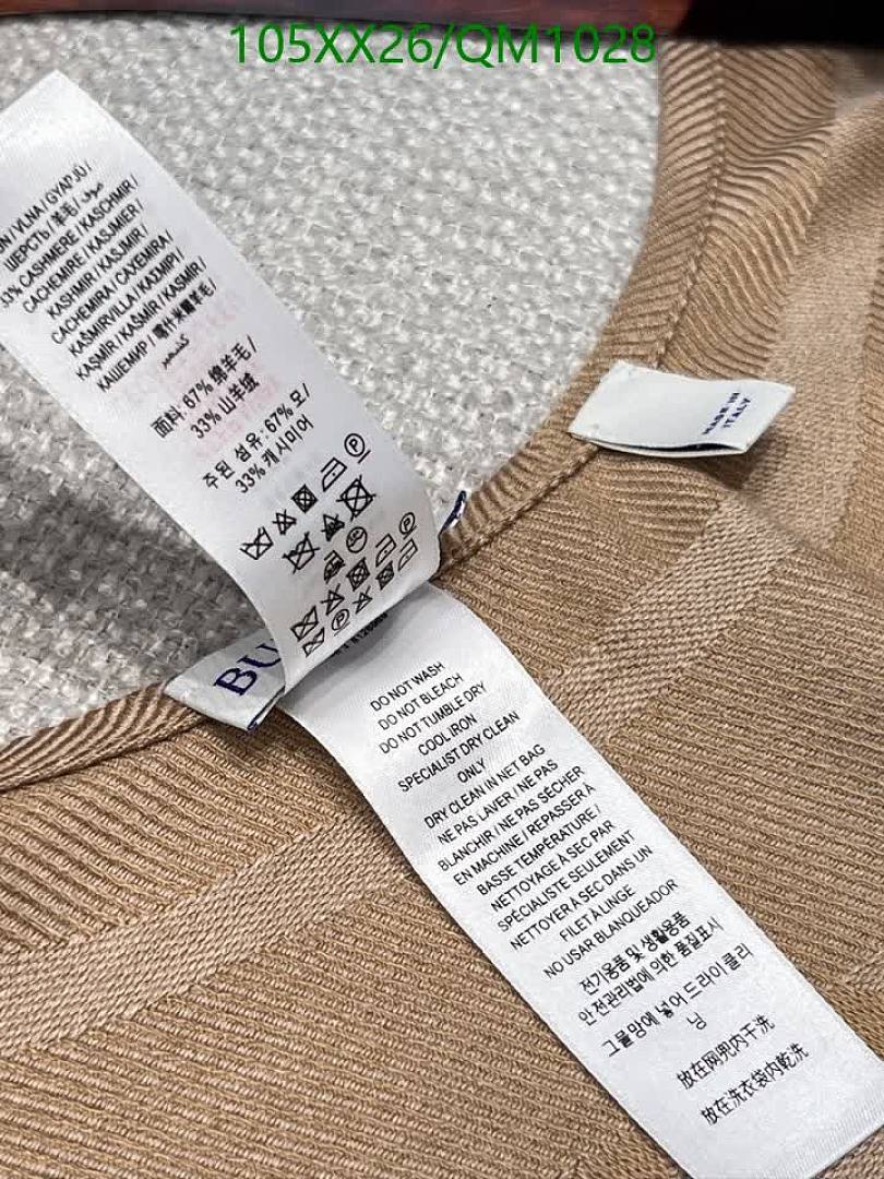 Burberry-Scarves Code: QM1028 $: 105USD
