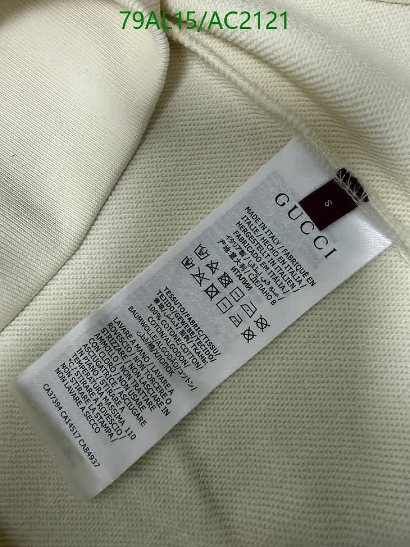 Gucci-Clothing Code: AC2121 $: 79USD