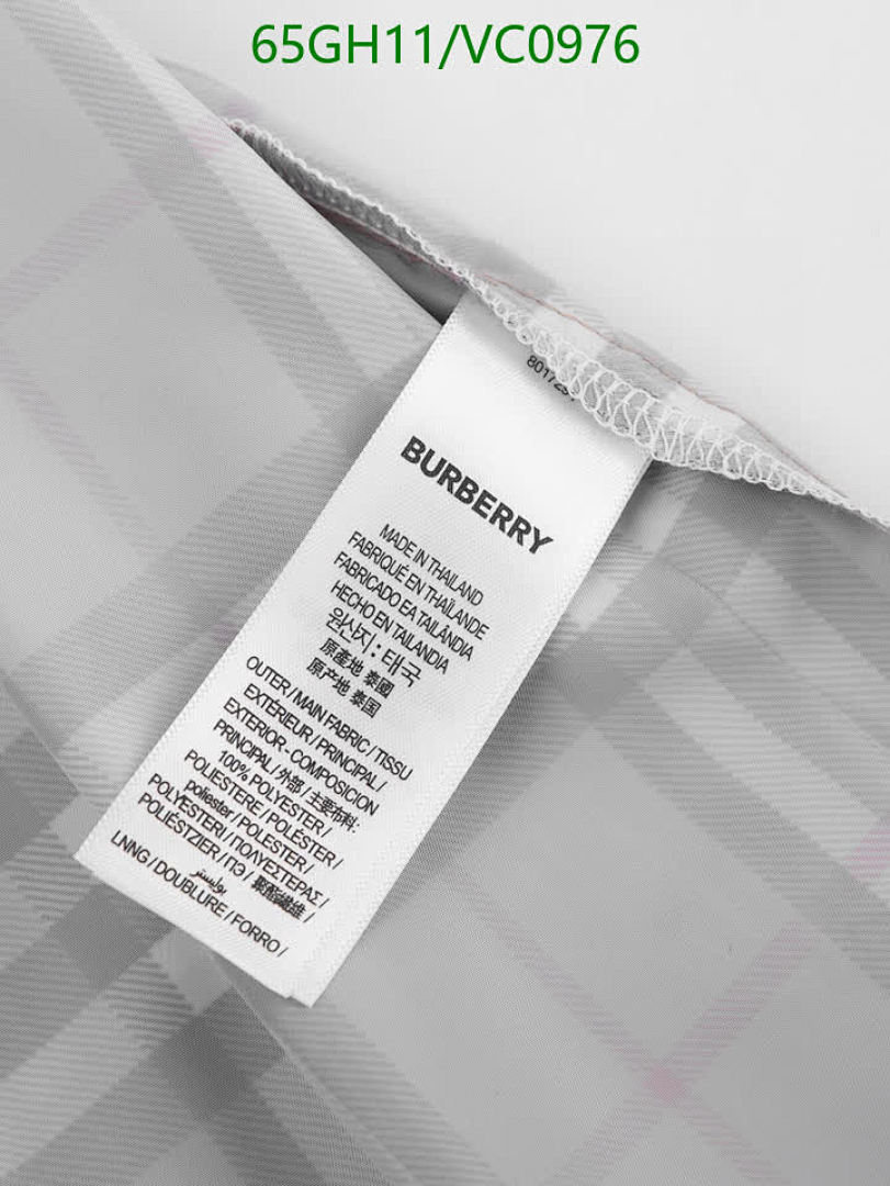 Burberry-Clothing Code: VC0976 $: 65USD