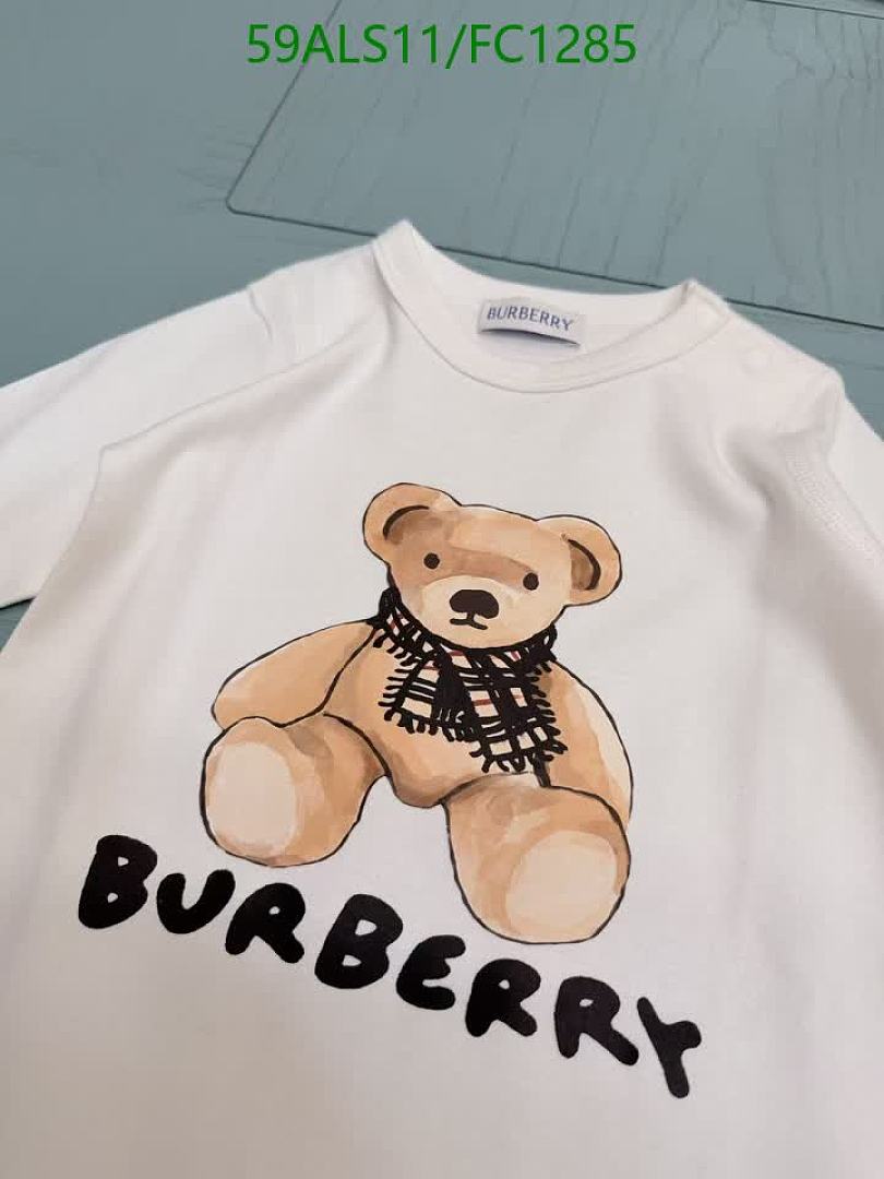Burberry-Clothing（Kids） Code: FC1285 $: 59USD
