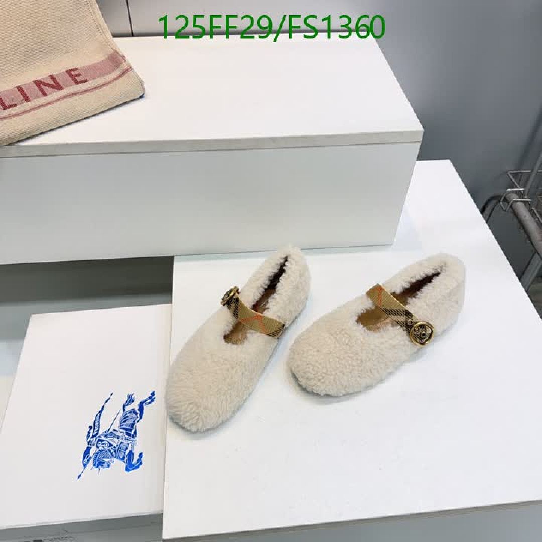 Burberry-Women Shoes Code: FS1360 $: 125USD
