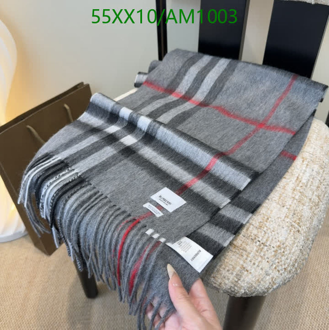 Burberry-Scarves Code: AM1003 $: 55USD