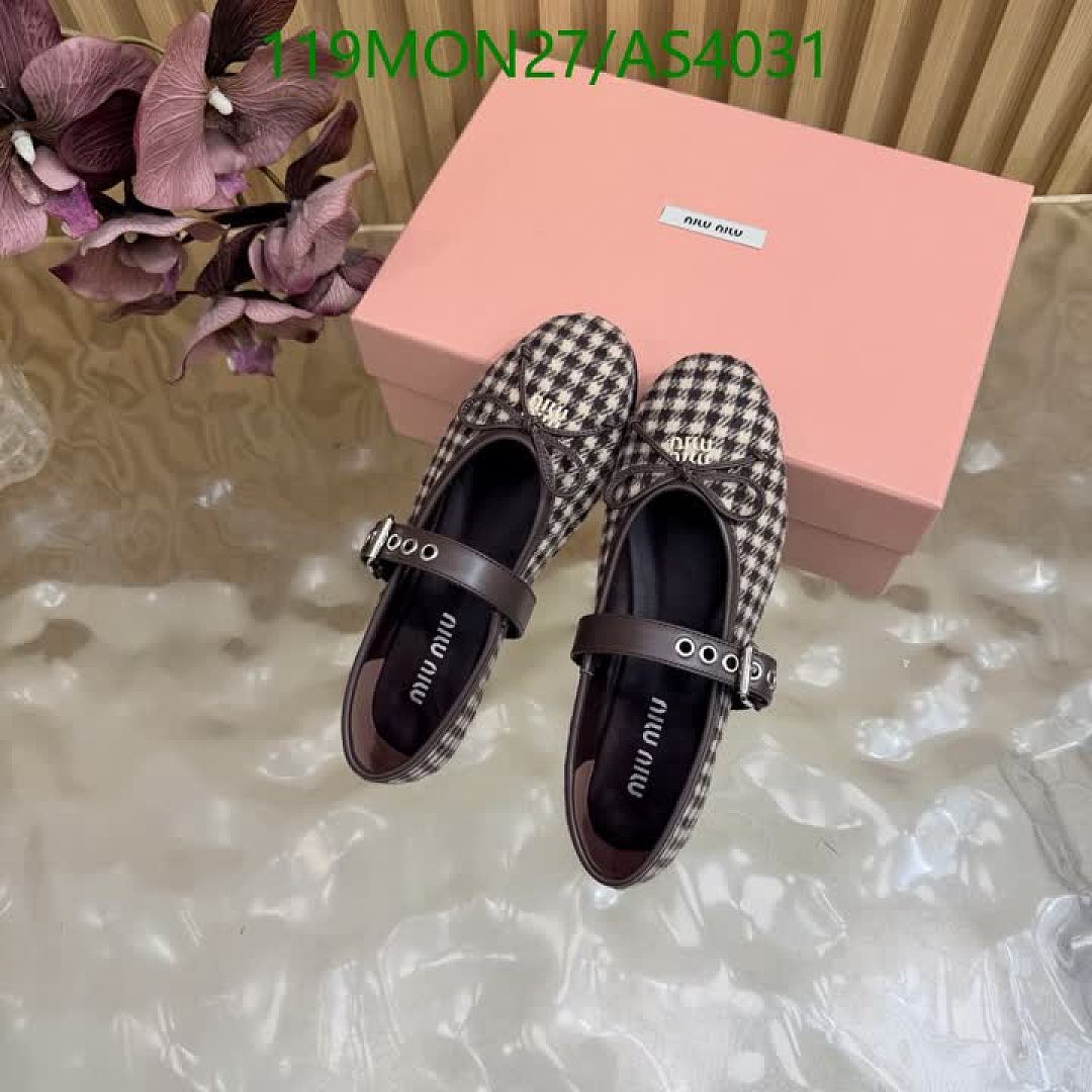 Miu Miu-Women Shoes Code: AS4031 $: 119USD