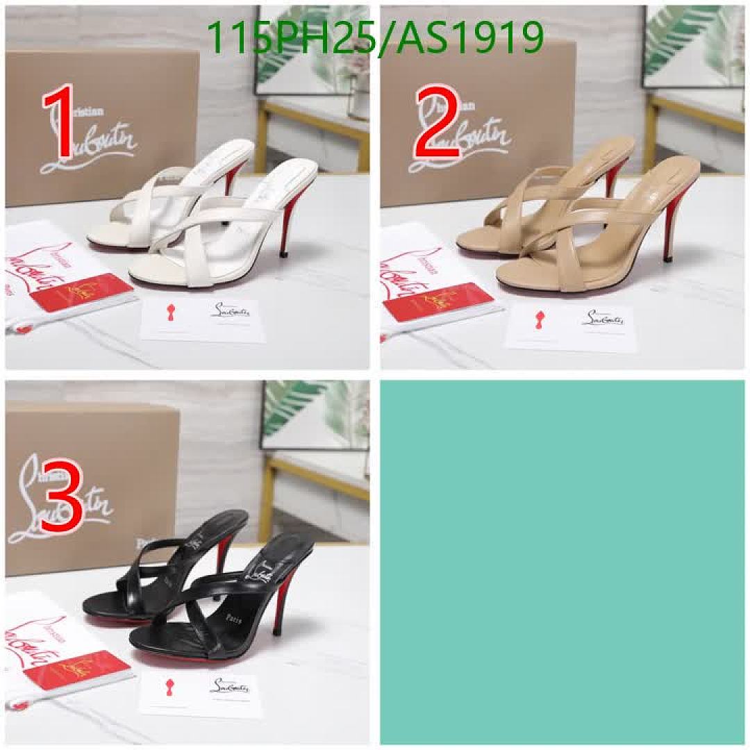 Christian Louboutin-Women Shoes Code: AS1919 $: 115USD