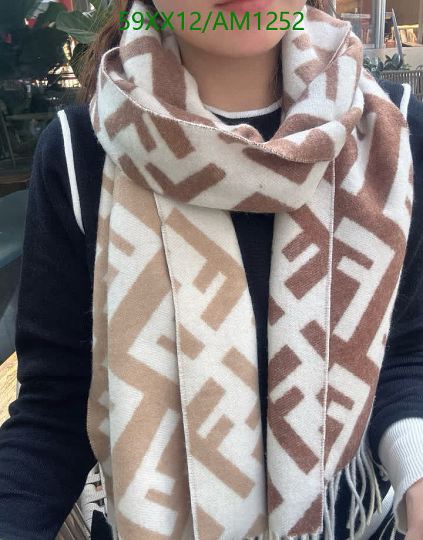 Fendi-Scarves Code: AM1252 $: 59USD