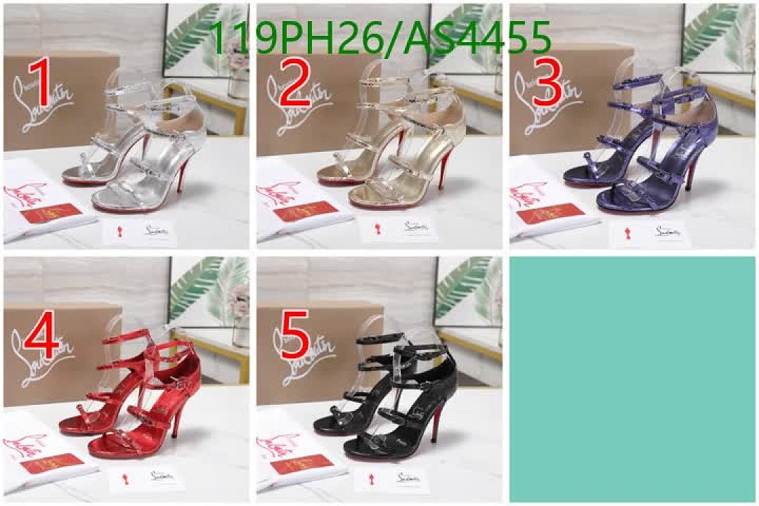 Christian Louboutin-Women Shoes Code: AS4455 $: 119USD