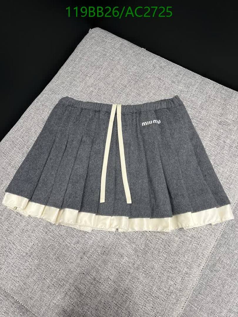 Miu Miu-Clothing Code: AC2725 $: 119USD