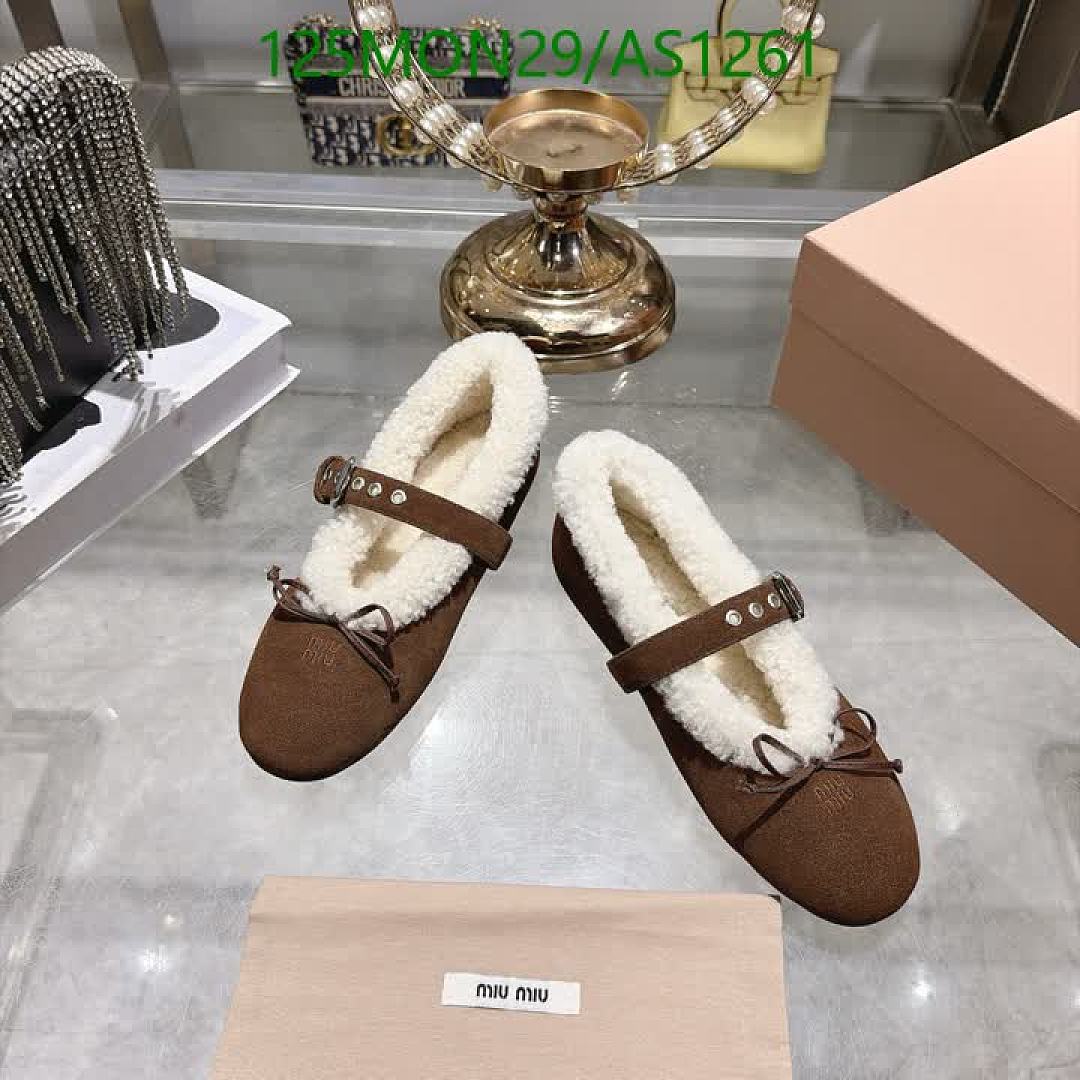 Miu Miu-Women Shoes Code: AS1261 $: 125USD