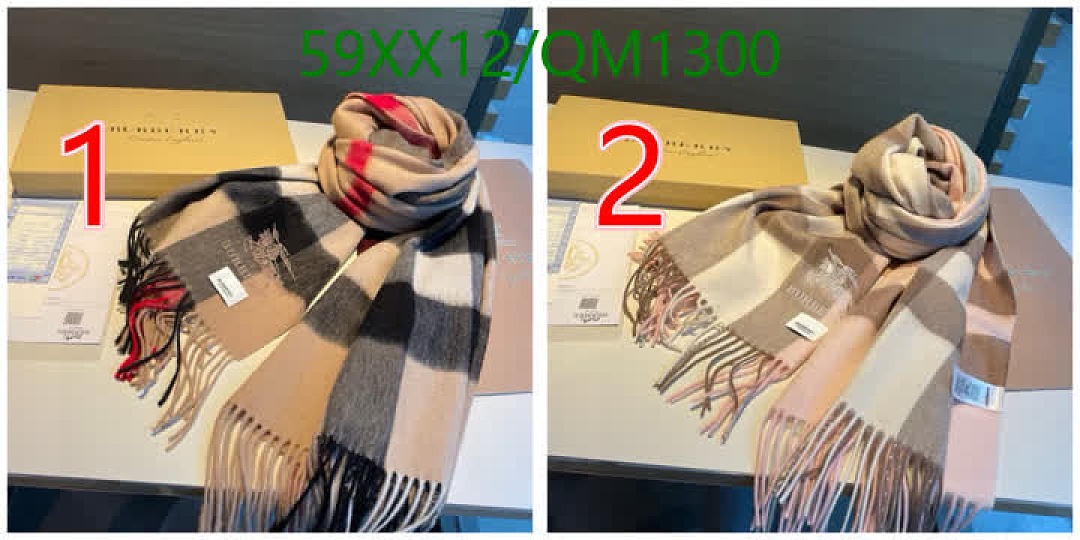 Burberry-Scarves Code: QM1300 $: 59USD