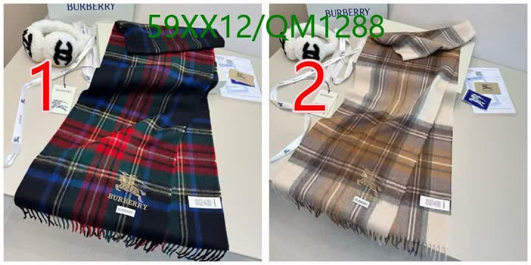 Burberry-Scarves Code: QM1288 $: 59USD