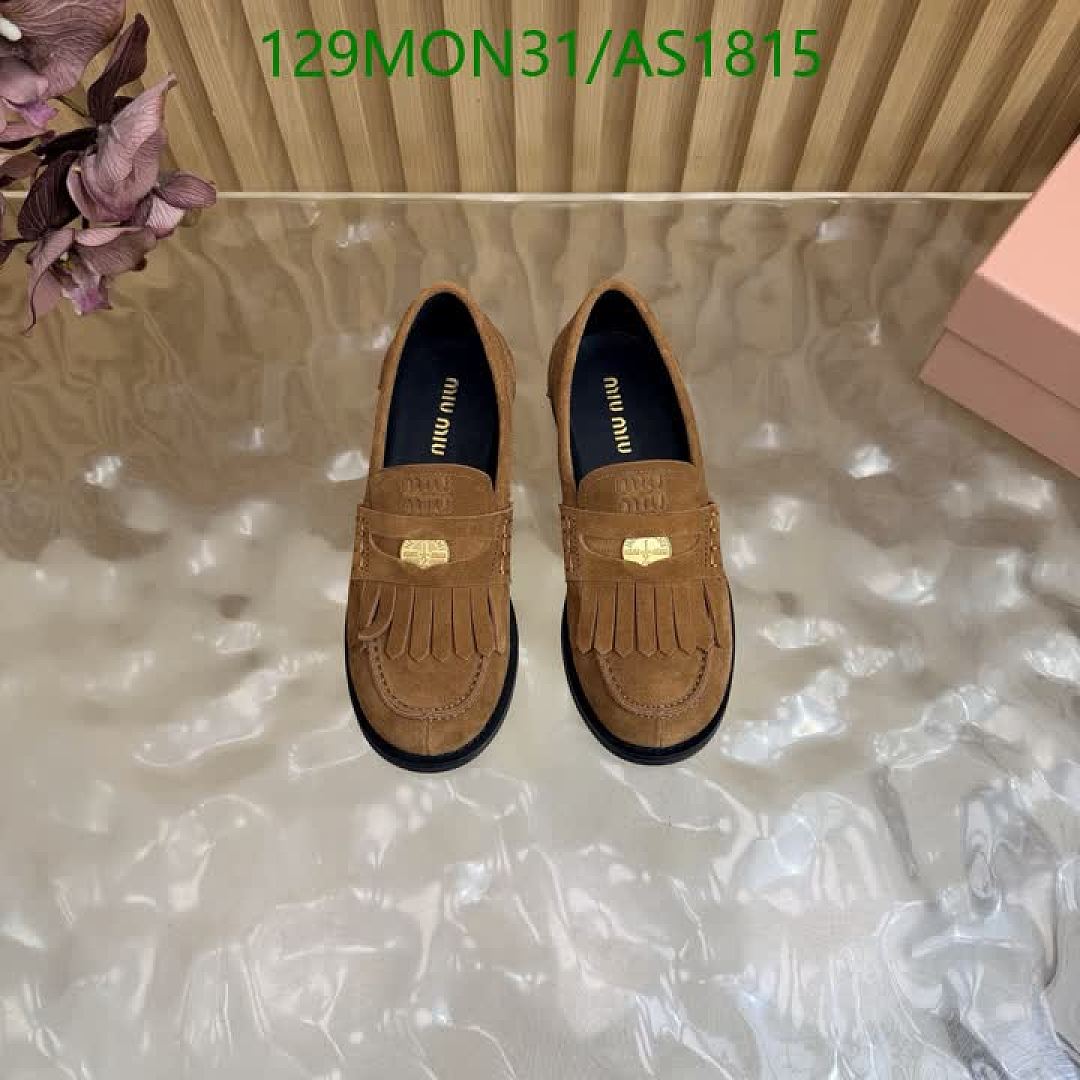 Miu Miu-Women Shoes Code: AS1815 $: 129USD