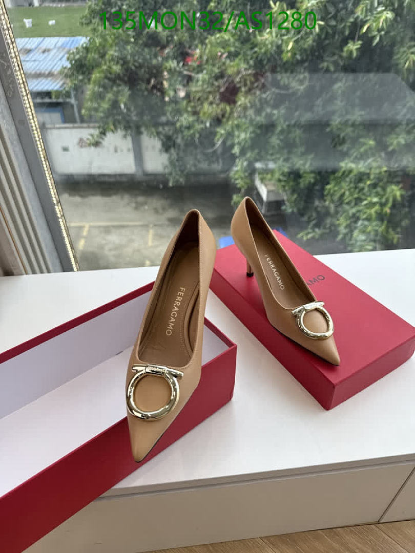 Ferragamo-Women Shoes Code: AS1280 $: 135USD