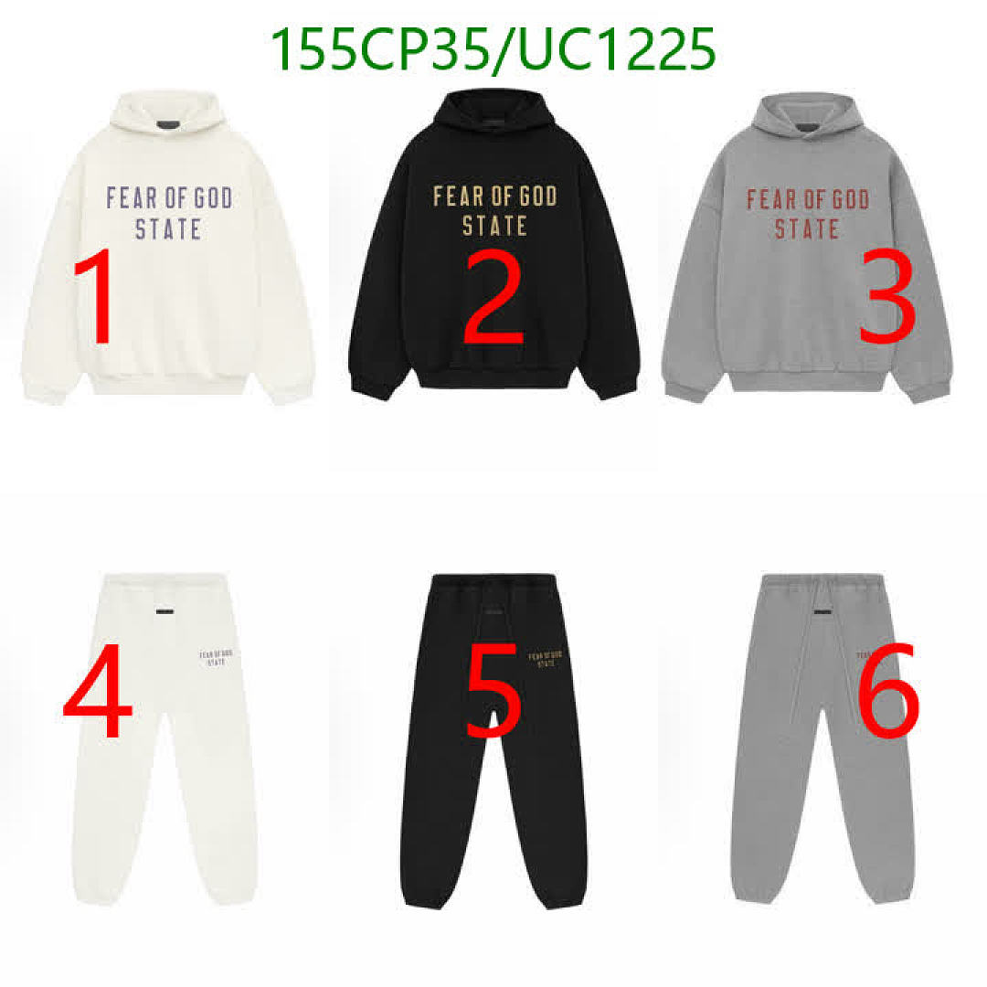 Essentials-Clothing Code: UC1225 $: 155USD