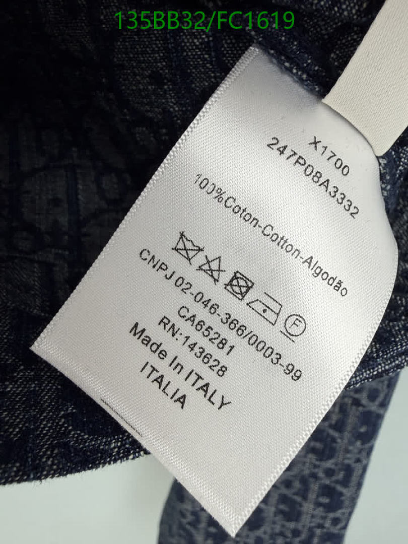 Dior-Clothing Code: FC1619 $: 135USD