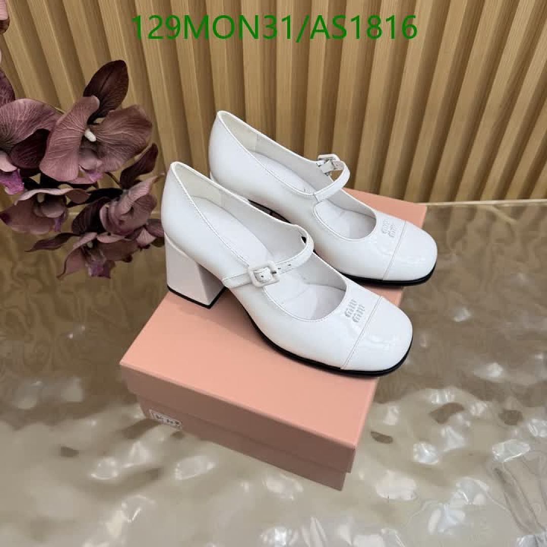 Miu Miu-Women Shoes Code: AS1816 $: 129USD