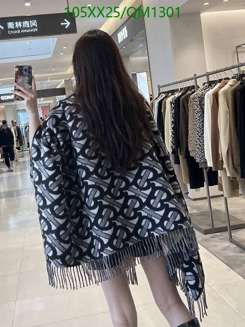 Burberry-Scarves Code: QM1301 $: 105USD