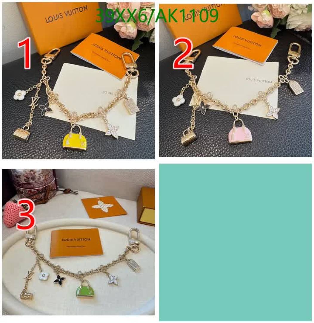 LV-Keychains & Charms Code: AK1109 $: 39USD