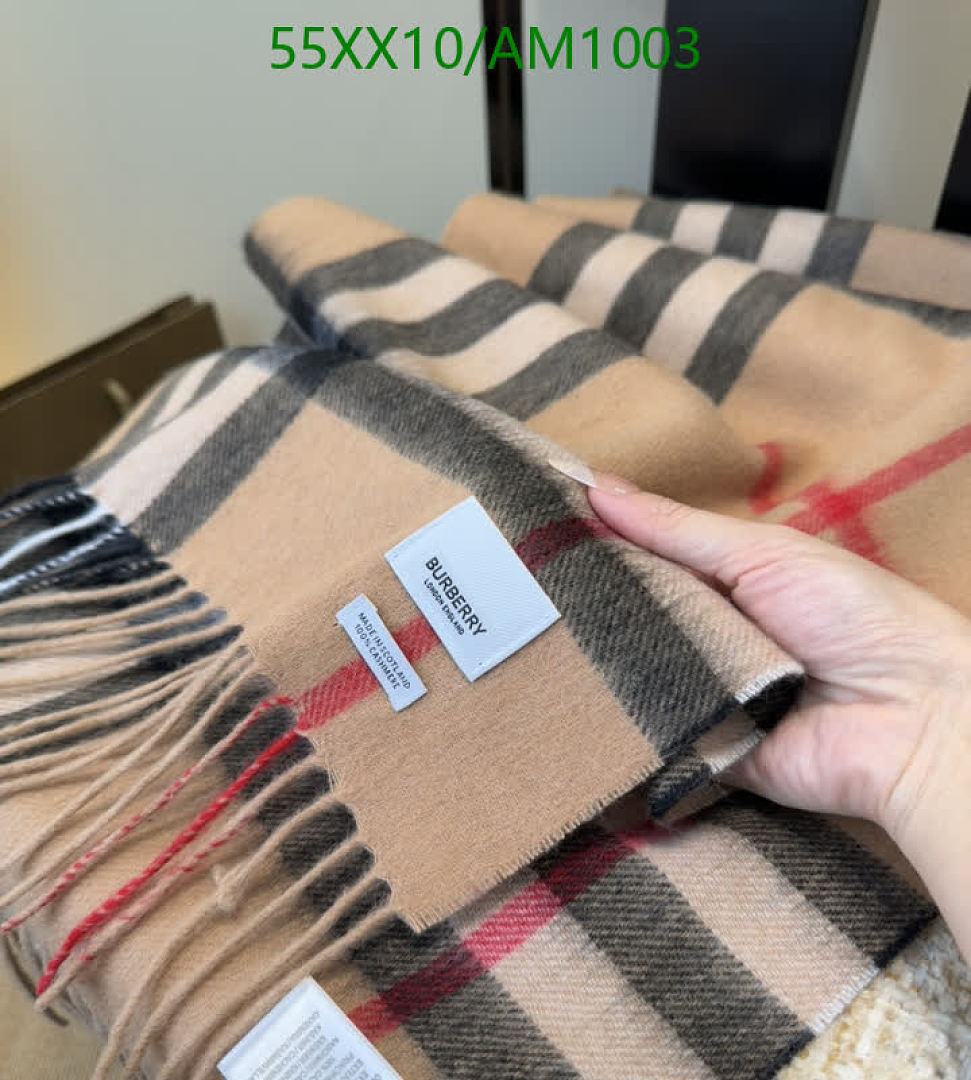 Burberry-Scarves Code: AM1003 $: 55USD