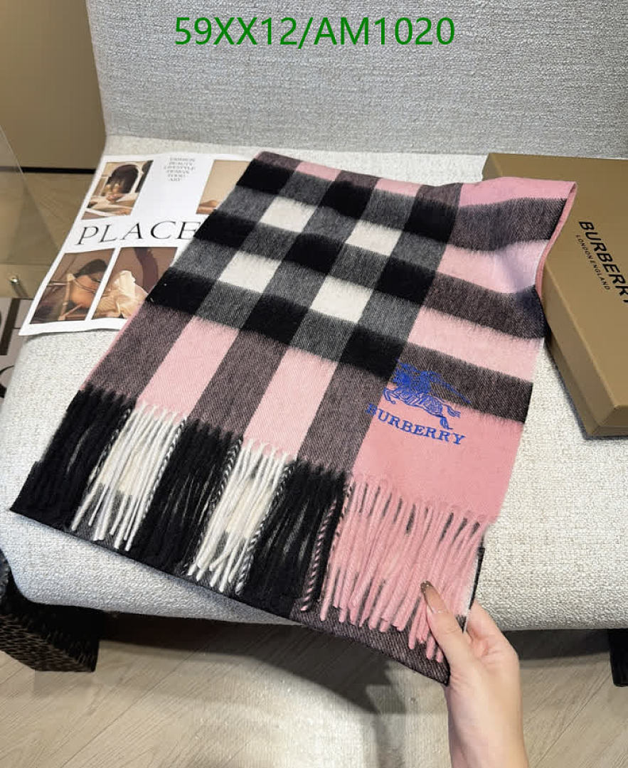 Burberry-Scarves Code: AM1020 $: 59USD
