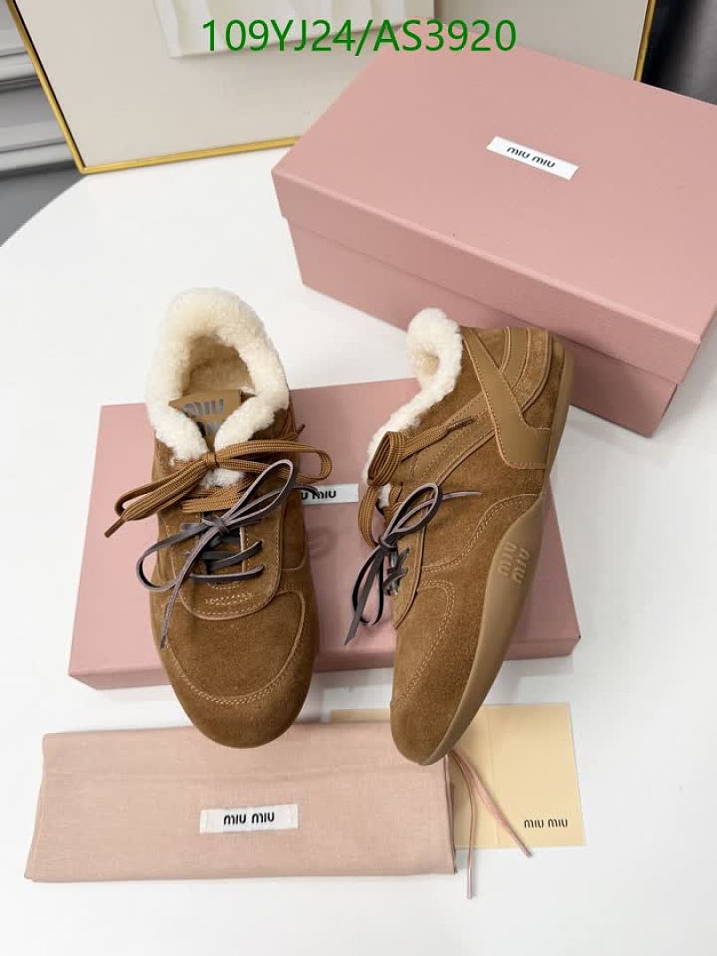 Miu Miu-Women Shoes Code: AS3920 $: 109USD