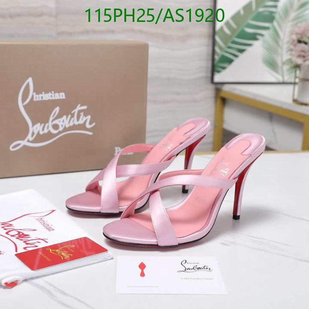 Christian Louboutin-Women Shoes Code: AS1920 $: 115USD