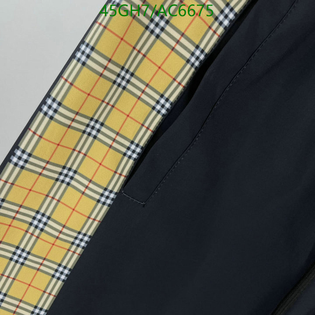 Burberry-Clothing Code: AC6675 $: 45USD