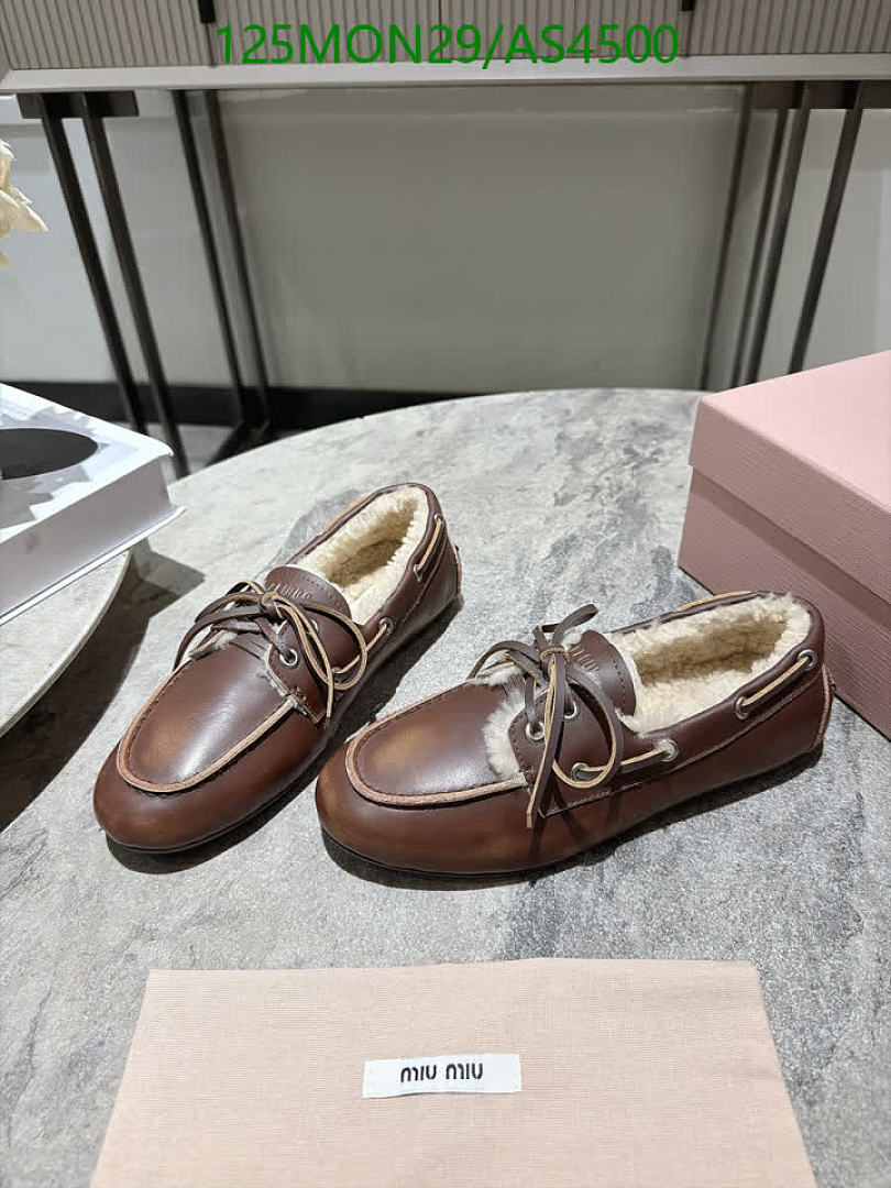 Miu Miu-Women Shoes Code: AS4500 $: 125USD