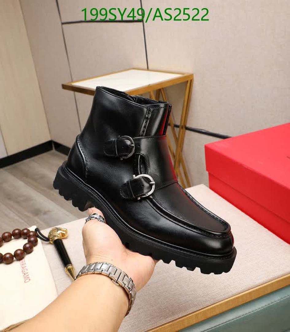 Ferragamo-Men shoes Code: AS2522 $: 199USD