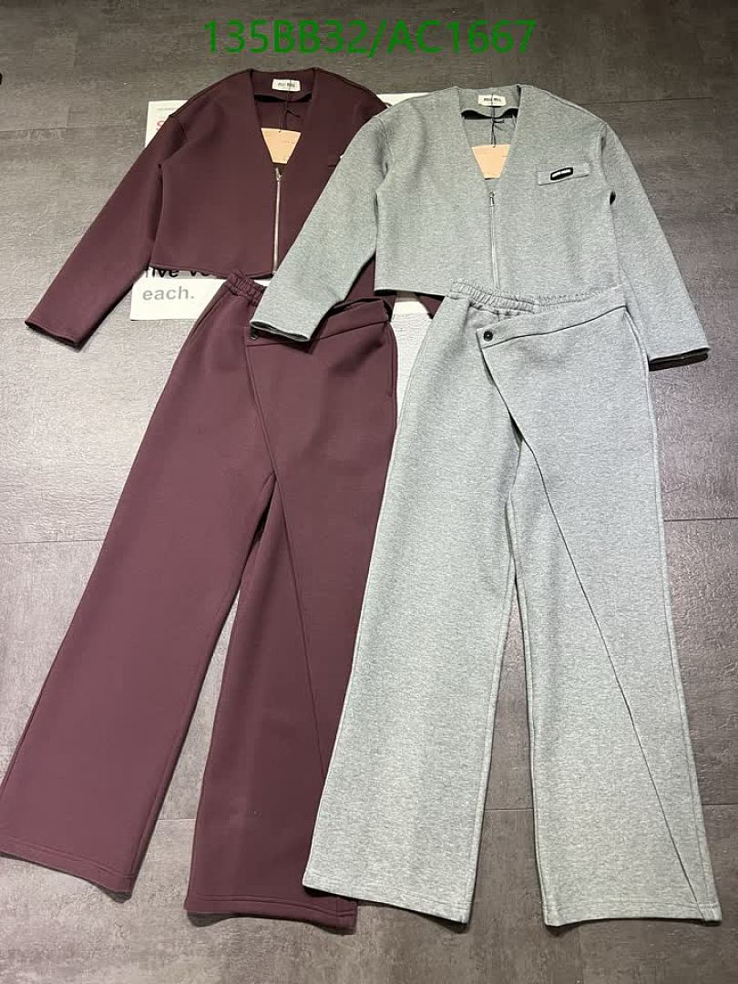 Miu Miu-Clothing Code: AC1667 $: 135USD